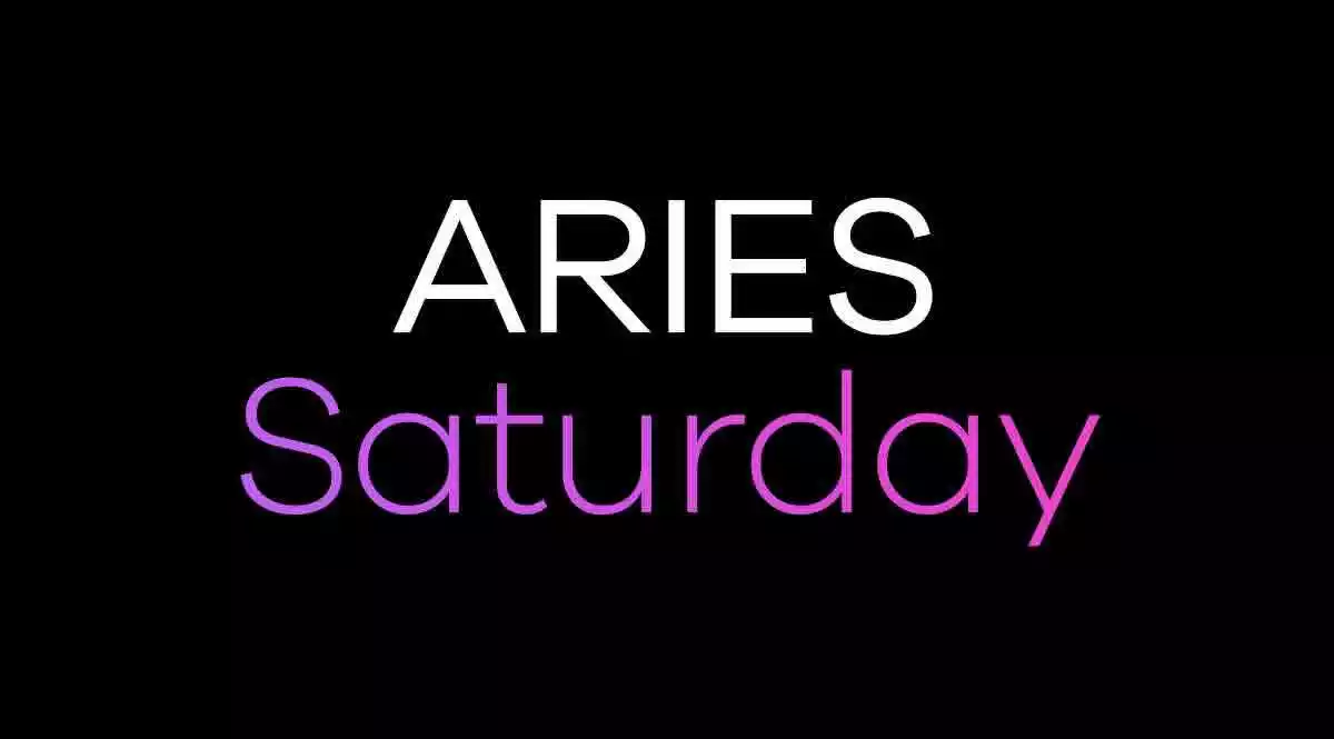 Aries Horoscope Saturday 2020