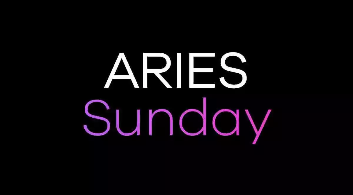 Aries Horoscope Sunday 2020