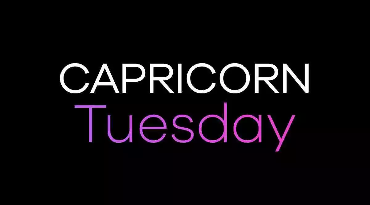 Capricorn Horoscope Tuesday 2020