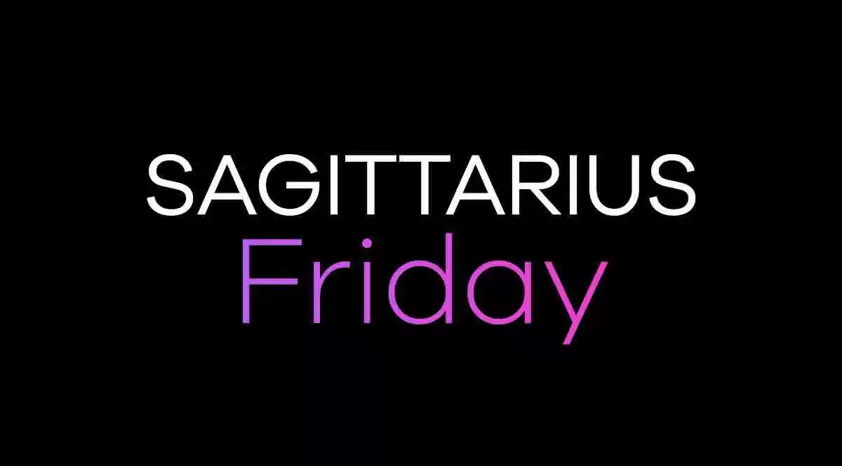 Sagittarius Horoscope Friday 2020