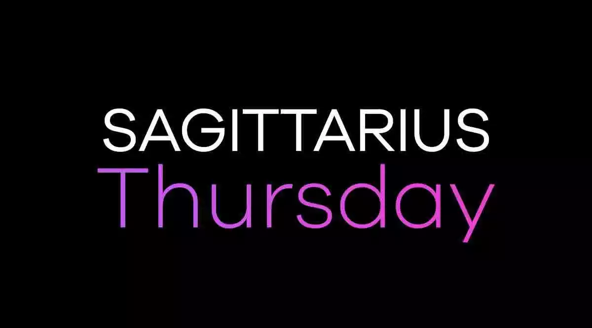 Sagittarius Horoscope Thursday 2020