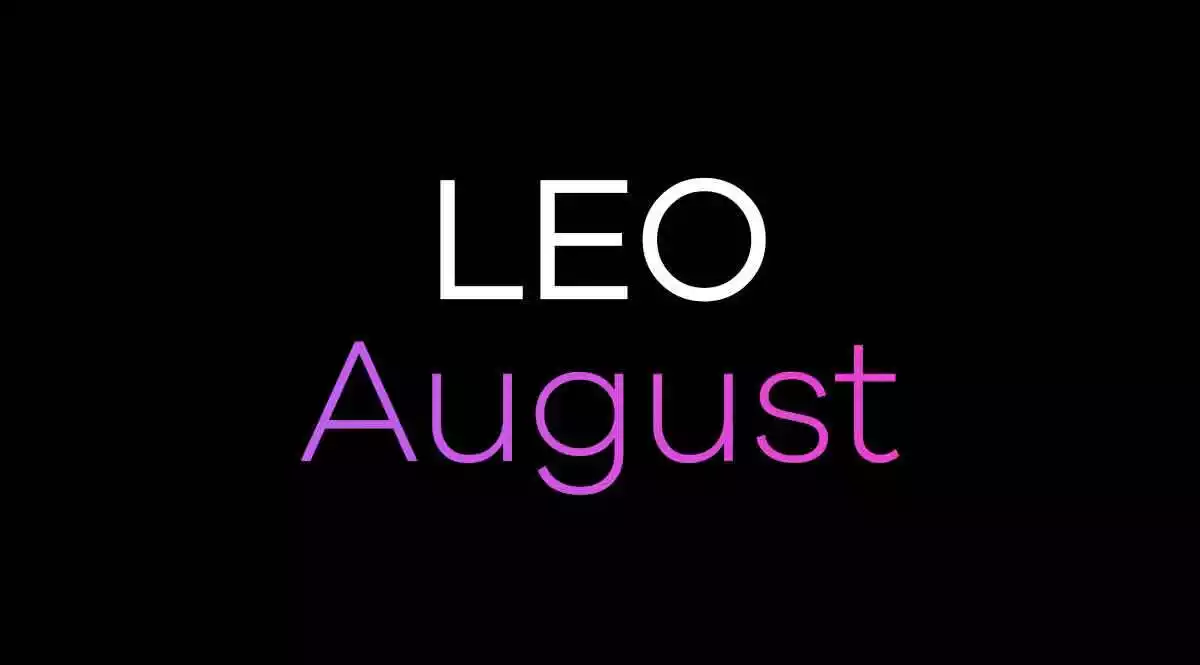 Leo Horoscope August