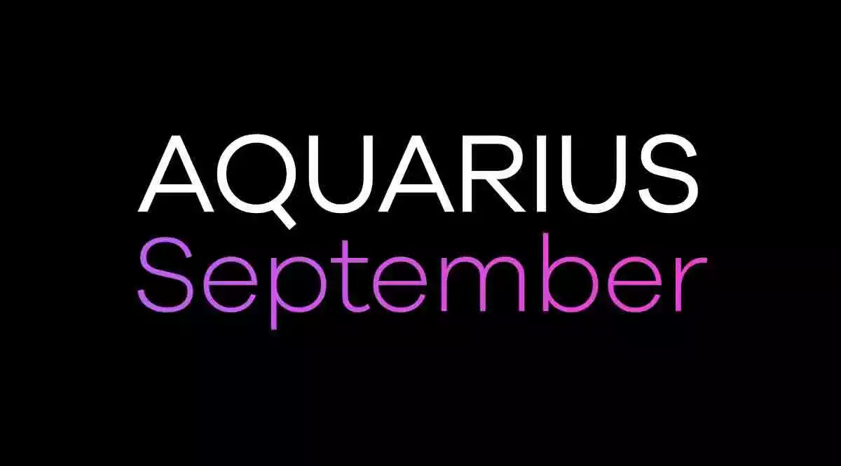 Aquarius Horoscope September