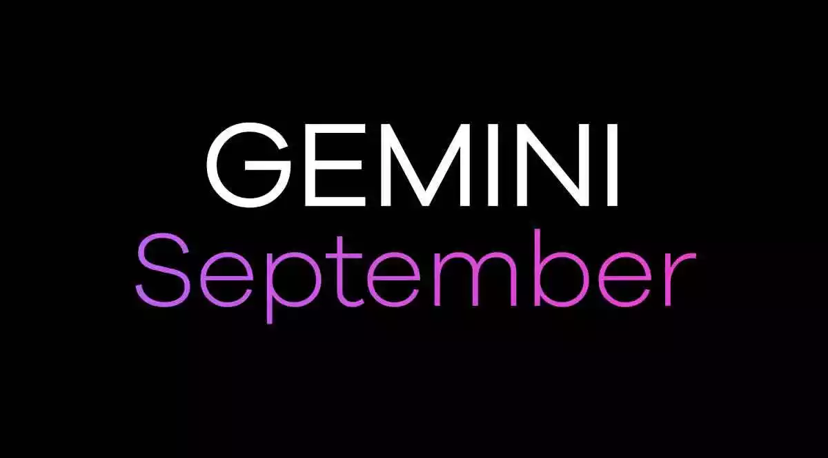 Gemini Horoscope September