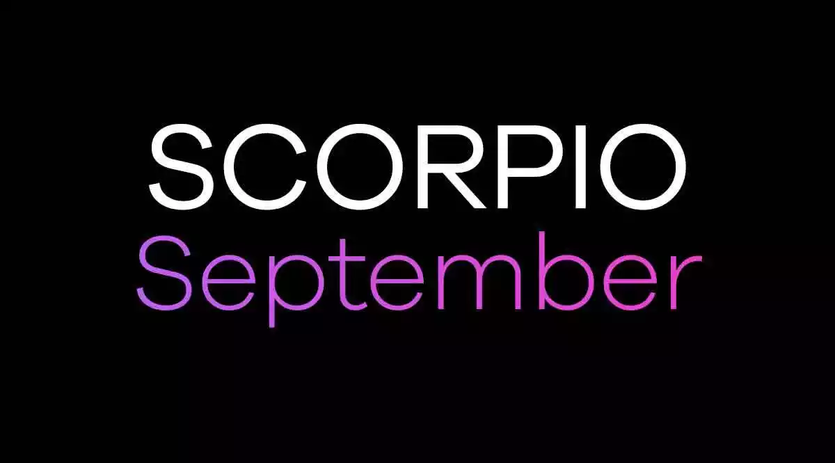 Scorpio Horoscope September