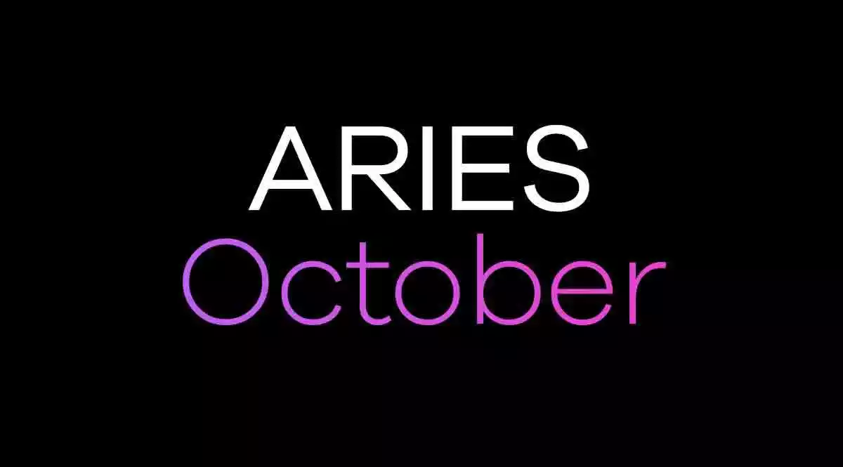 Aries Horoscope October
