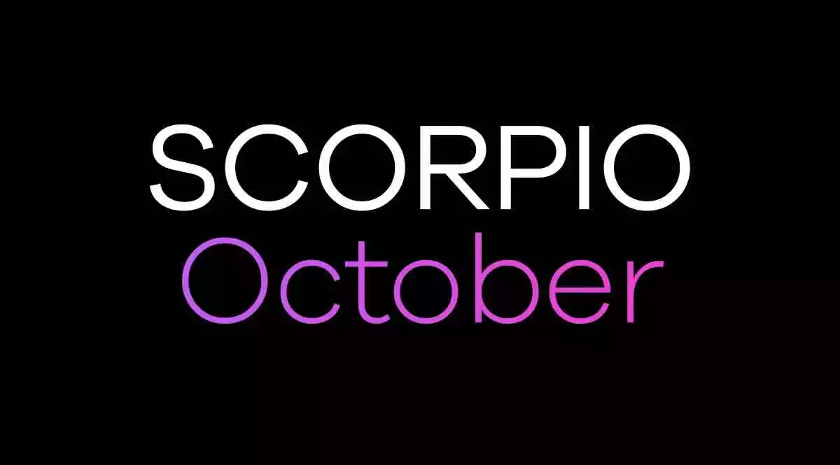 Scorpio Horoscope October