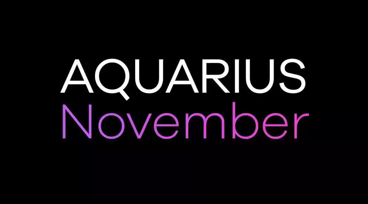 Aquarius Horoscope November