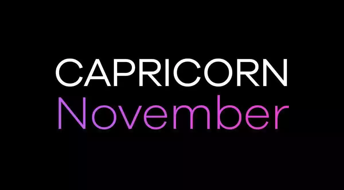 Capricorn Horoscope November
