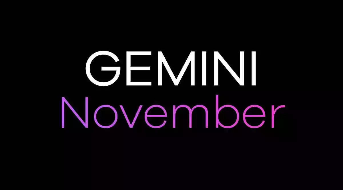 Gemini Horoscope November