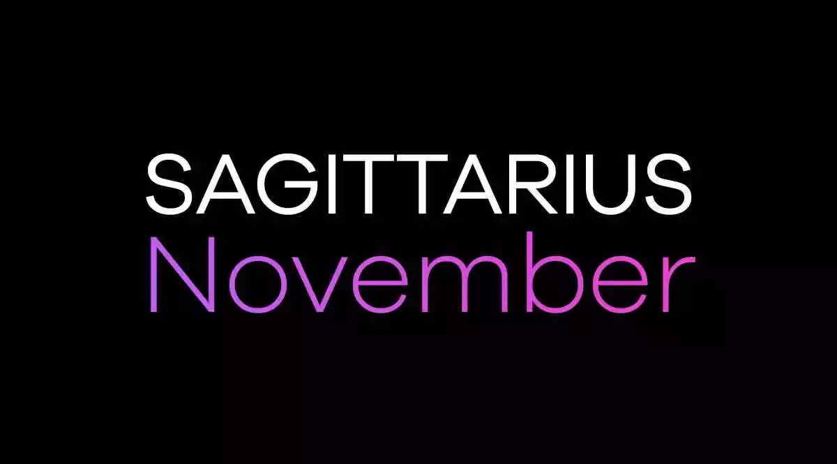 Sagittarius Horoscope November