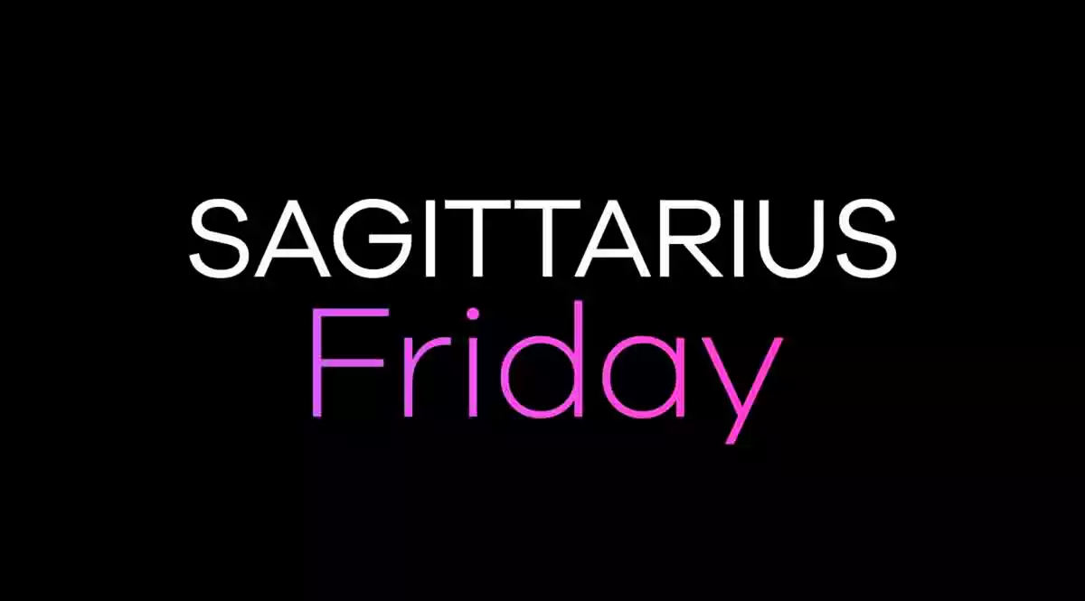 Sagittarius Horoscope for Friday