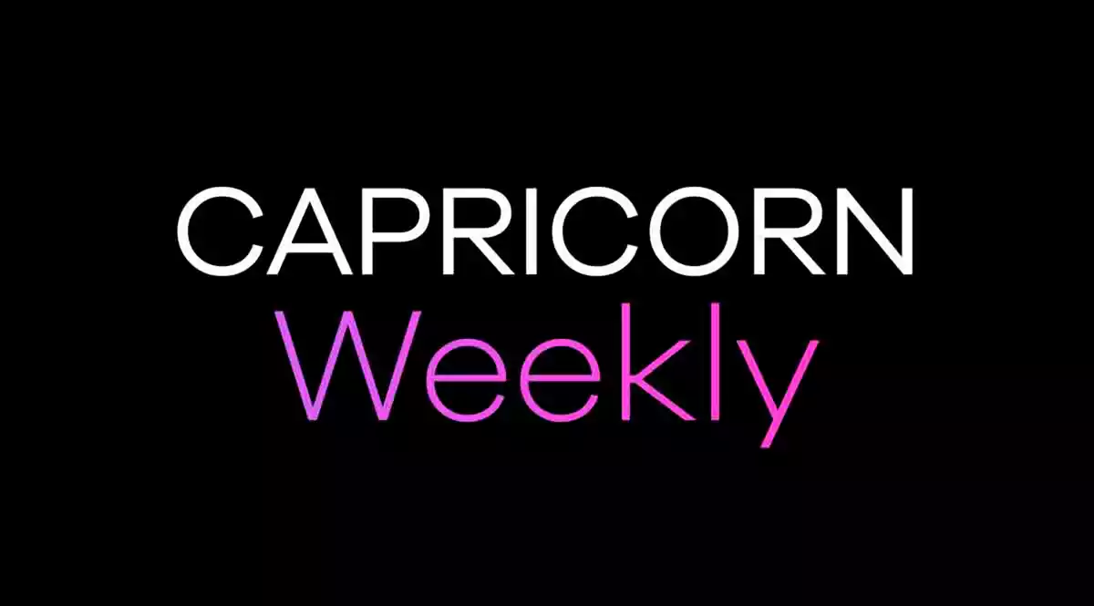 The Capricorn Weekly Horoscope